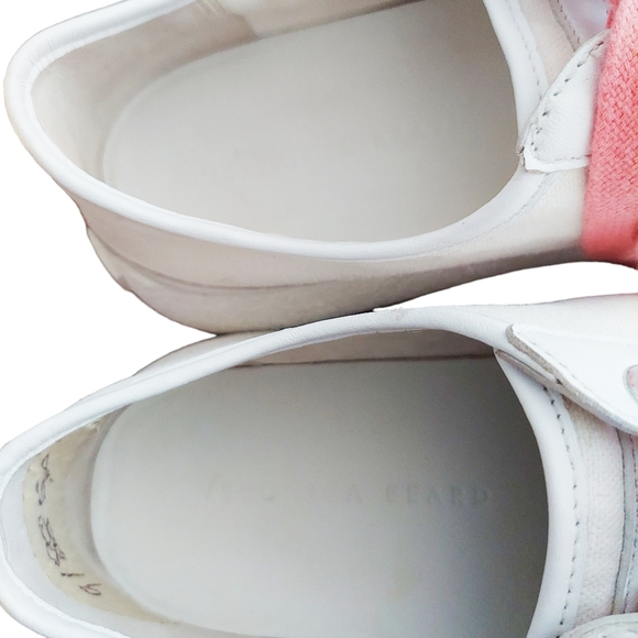 Veronica Beard "Parise" Canvas/Leather Sneakers - Picture 8 of 10